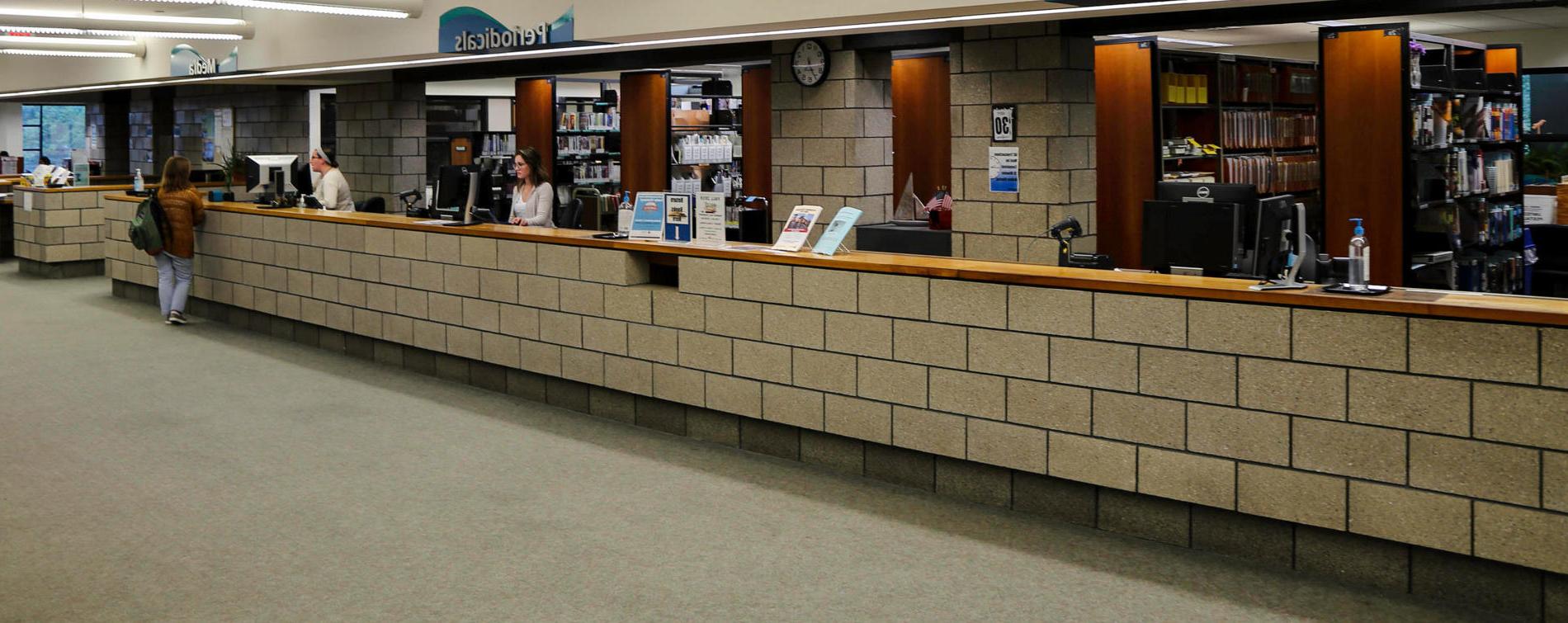 library main desk