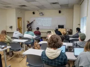 students in classroom